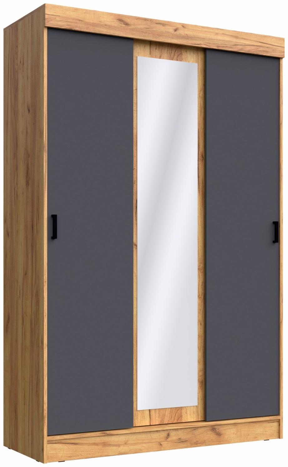 Спальный гарнитур «Бася», кровать 1600 мм, 2 тумбы, комод, шкаф купе, трюмо с зеркалом