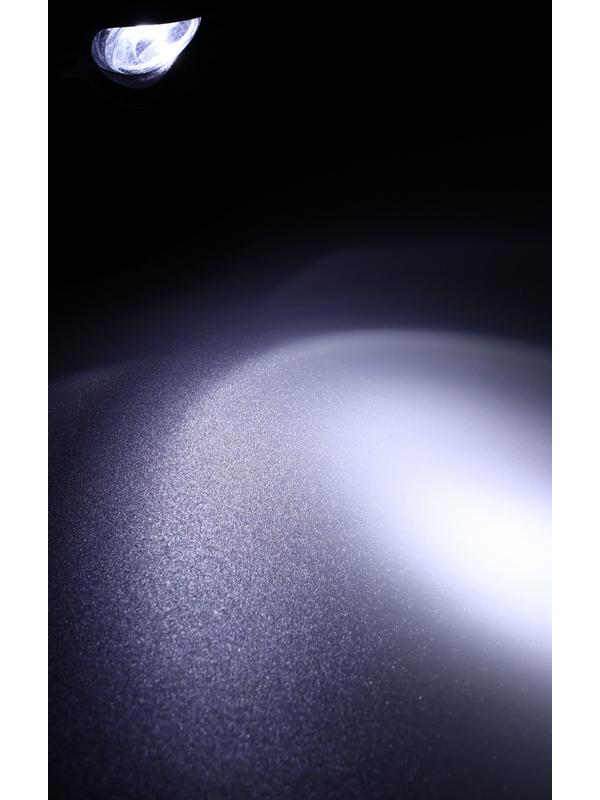 Фонарь велосипедный передний аккумуляторный, водонепроницаемый, 1 диод, 4 режима, зеленый