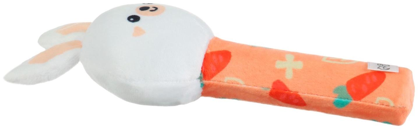 Игрушка - пищалка Крошка Я «Зайка» с погремушкой