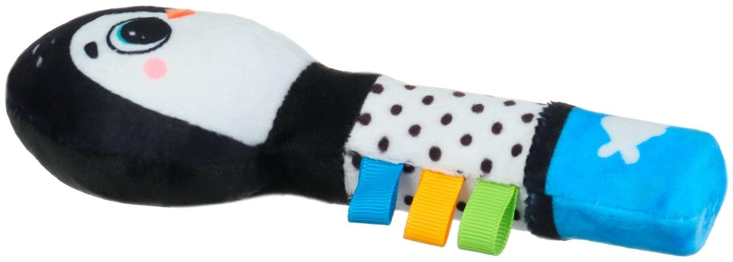 Игрушка - пищалка Крошка Я «Пингвинёнок» с погремушкой