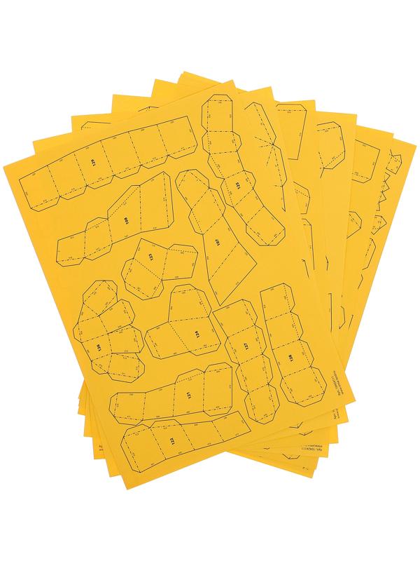 Полигональный конструктор «Медведь», 130 деталей