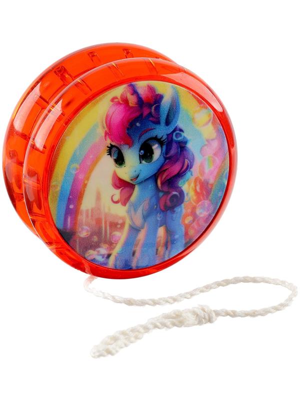 Йо-йо световая «Единорожек», МИКС