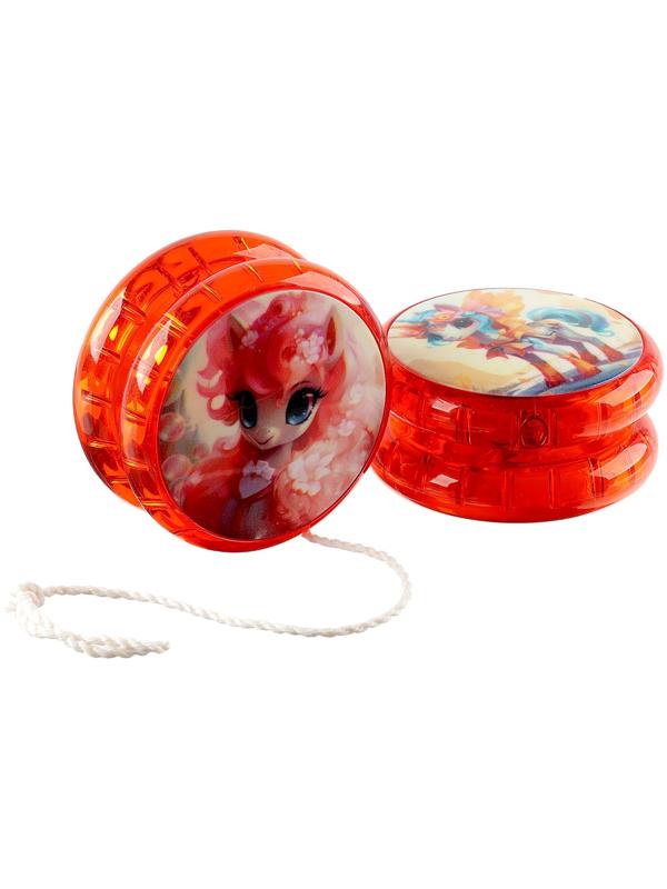 Йо-йо световая «Единорожек», МИКС