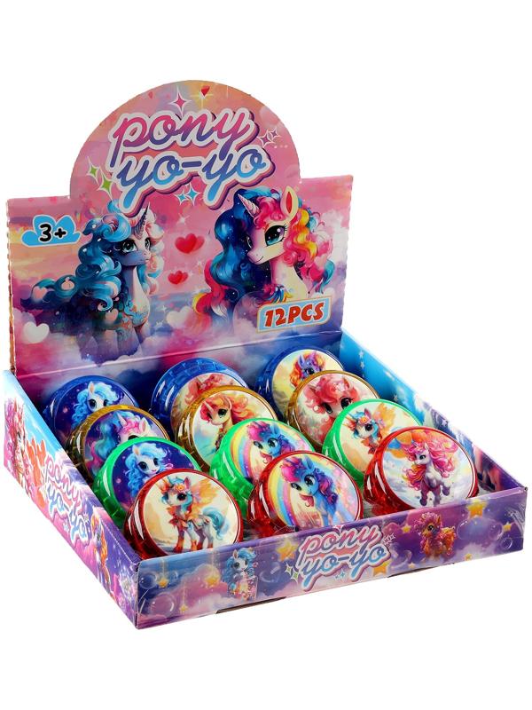 Йо-йо световая «Единорожек», МИКС