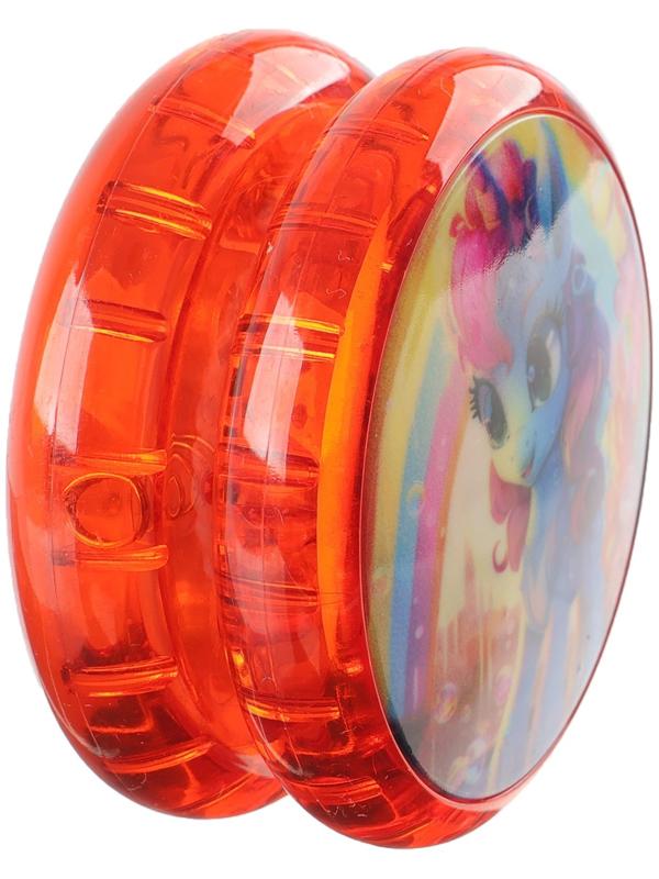 Йо-йо световая «Единорожек», МИКС