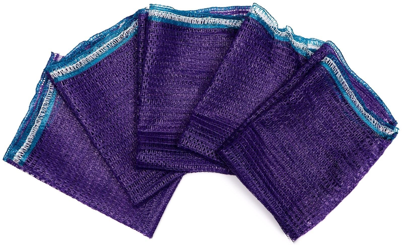 Сетка овощная, фиолетовая, 35×60 см, 15 кг набор 100 шт.