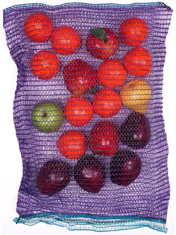 Сетка овощная, фиолетовая, 35×60 см, 15 кг набор 100 шт.