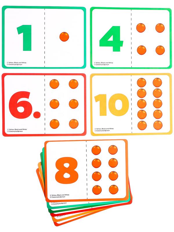 Развивающий набор «Считаем мандаринки», Чебурашка