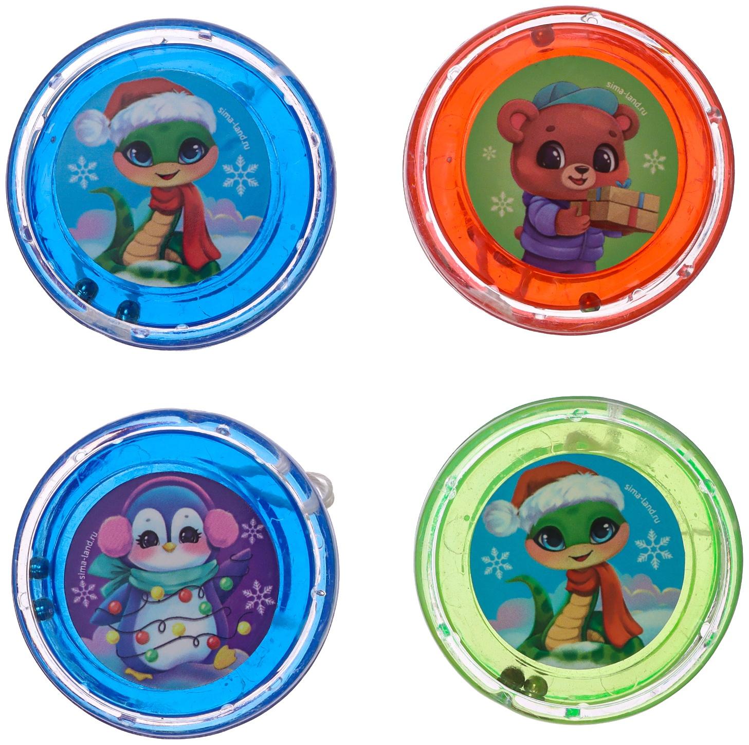 Йо-Йо «Веселье» змейка, d= 5,5 см МИКС