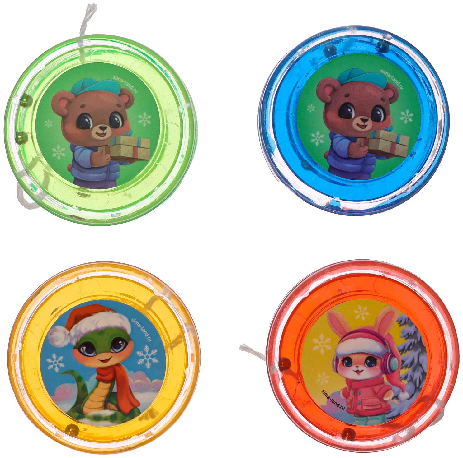 Йо-Йо «Веселье» змейка, d= 5,5 см МИКС