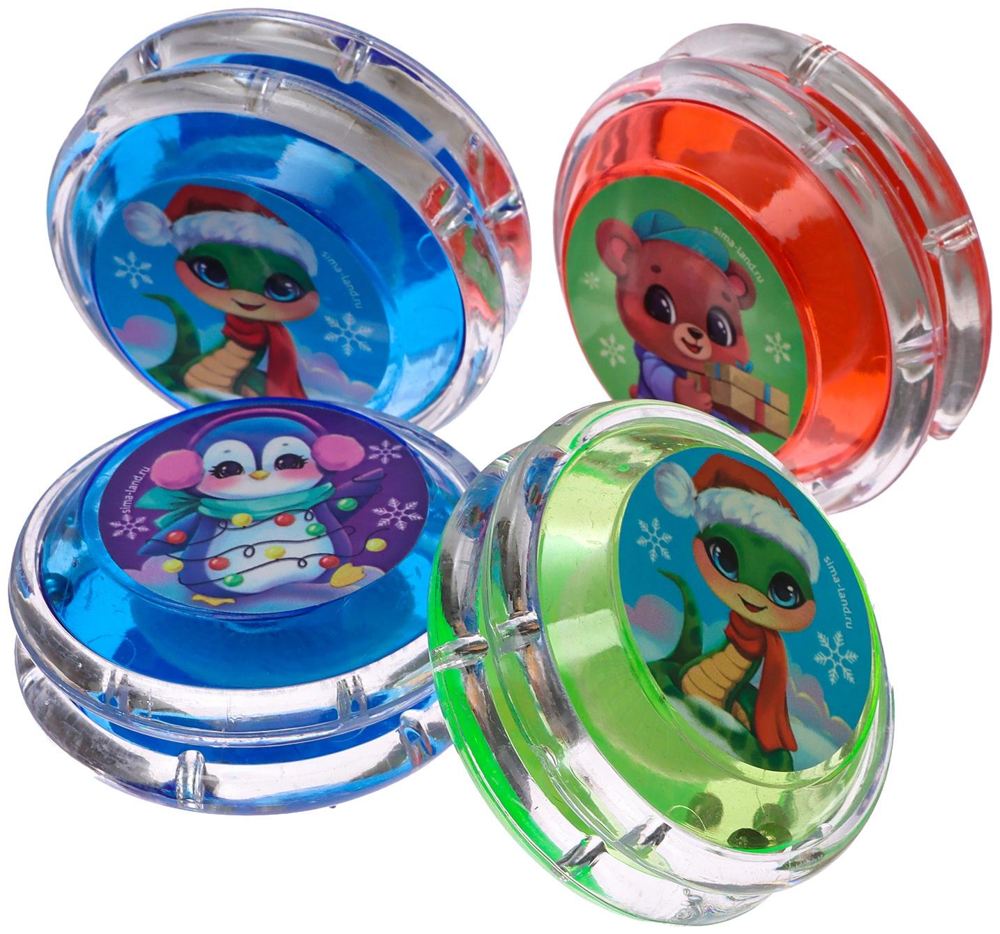 Йо-Йо «Веселье» змейка, d= 5,5 см МИКС