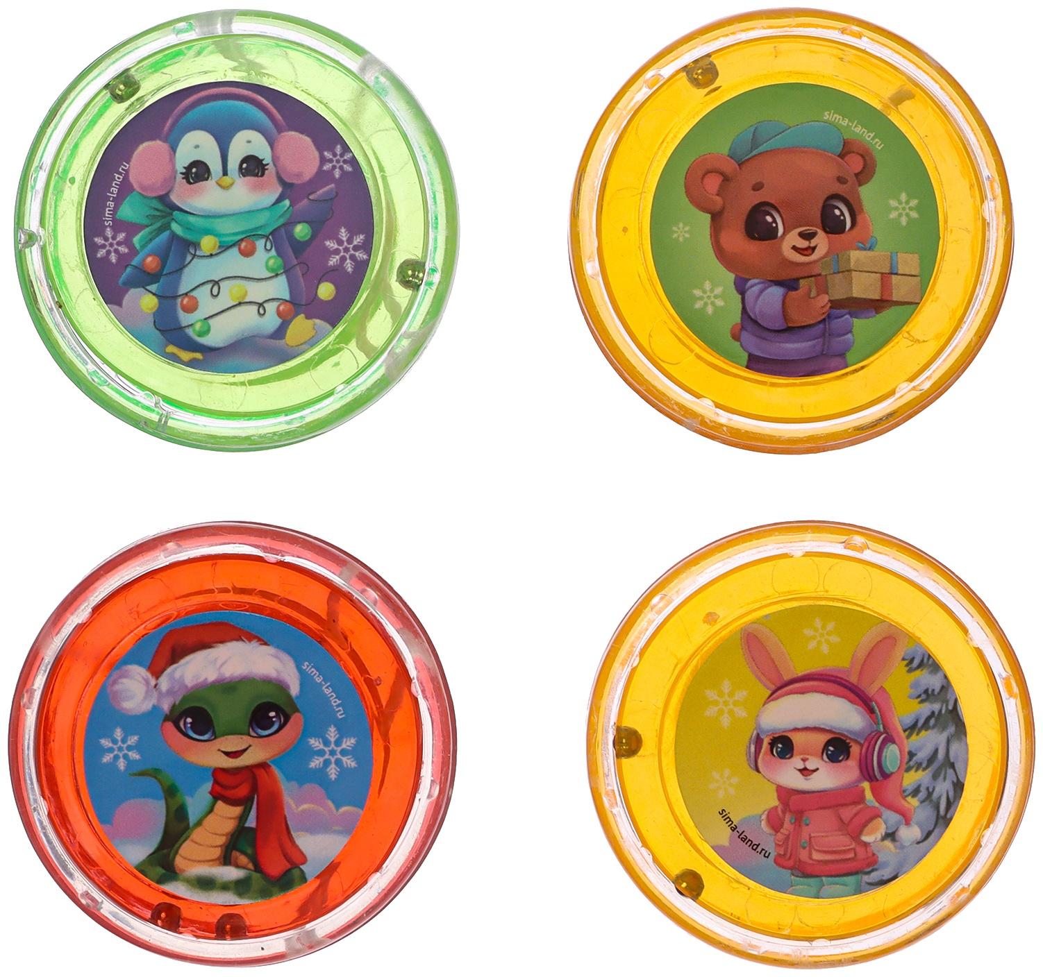 Йо-Йо «Веселье» змейка, d= 5,5 см МИКС