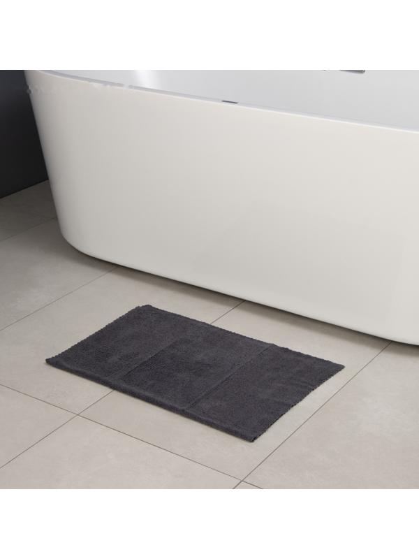 Тряпка для пола Raccoon, 220 г/м², 60×80 см, микрофибра, ультразвуковая обработка края, 2 шт, серая