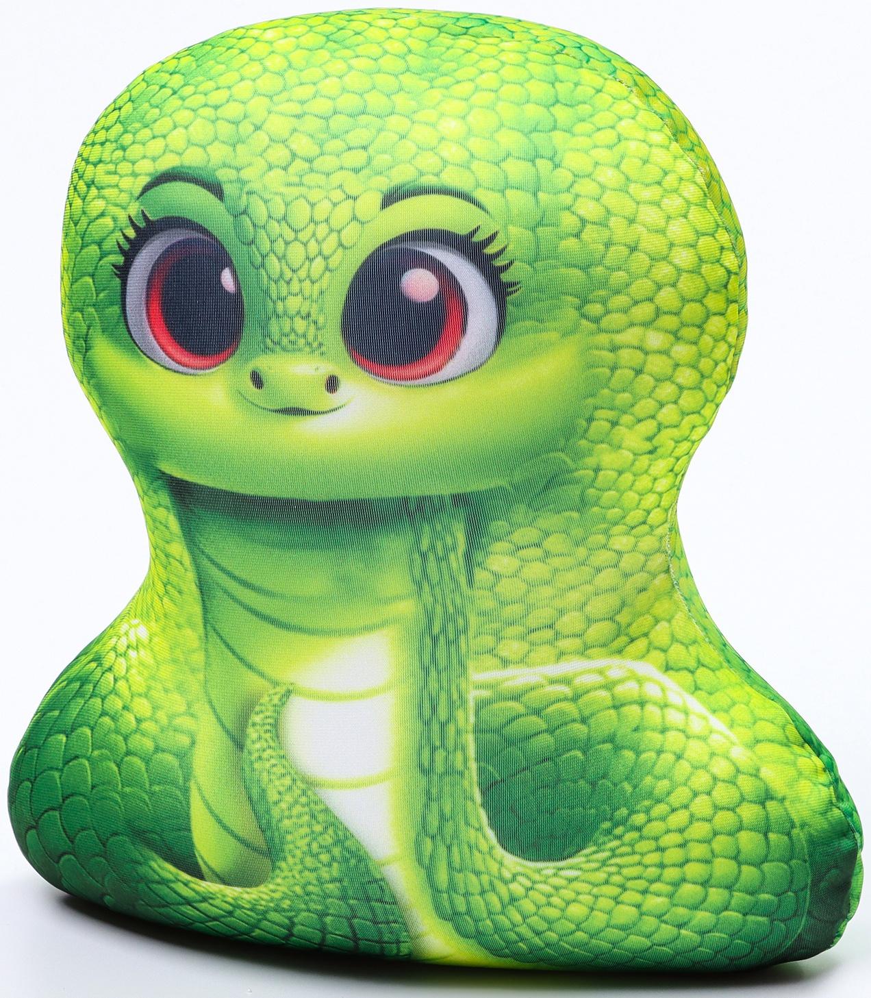 Антистресс игрушка «Змея», зелёная