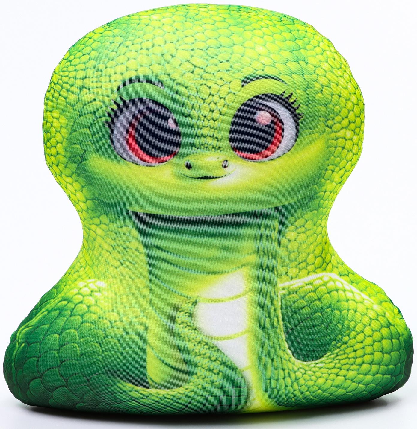 Антистресс игрушка «Змея», зелёная