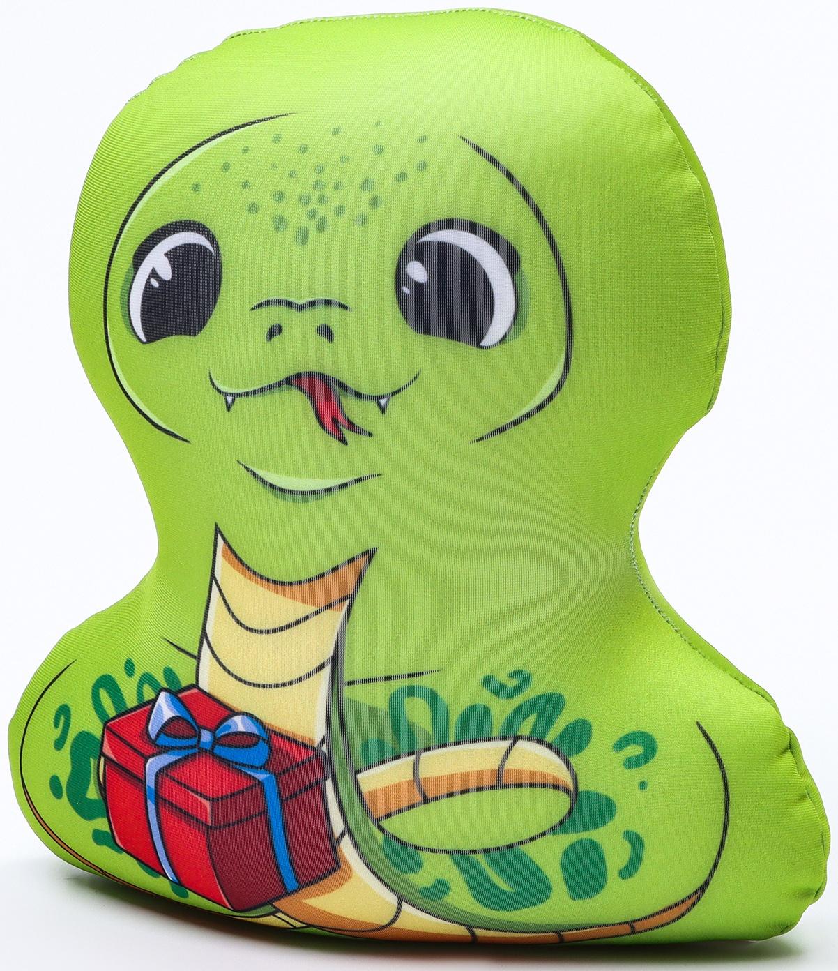 Антистресс игрушка «Змея c подарком»