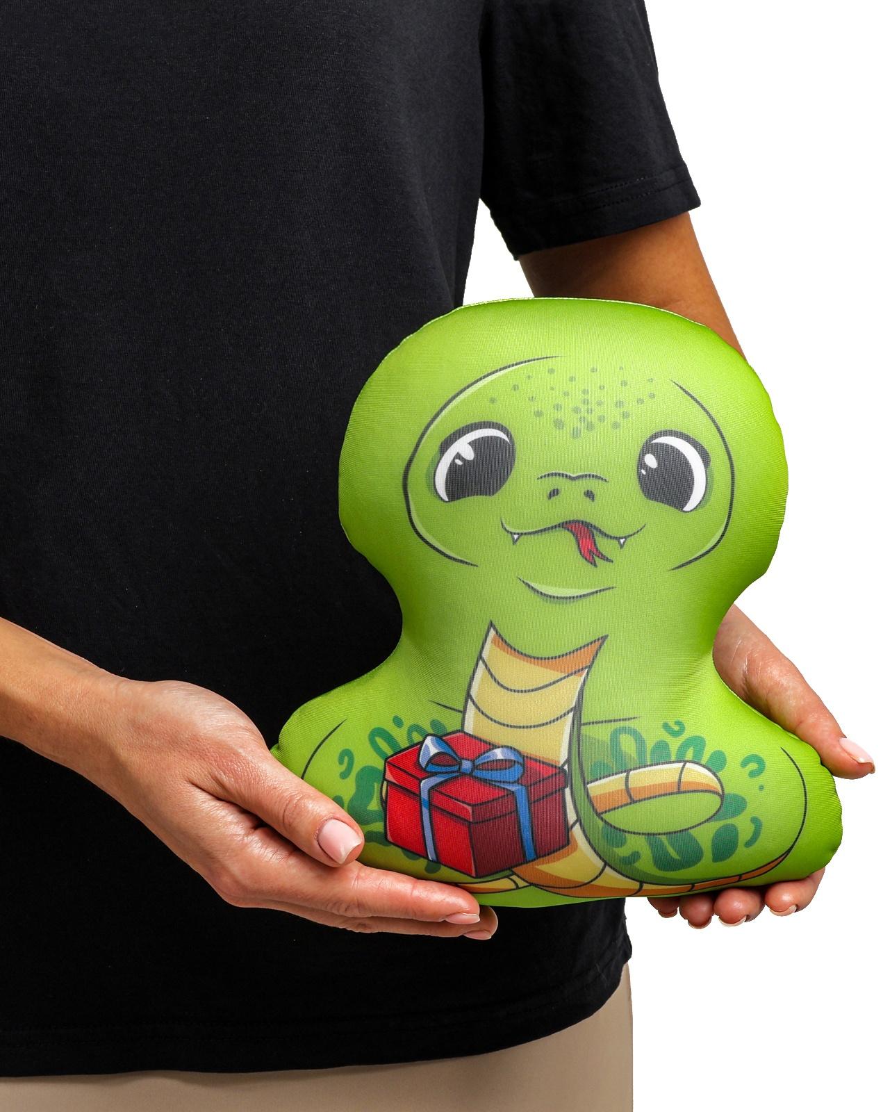 Антистресс игрушка «Змея c подарком»