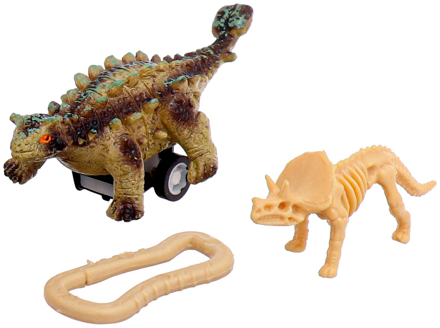 Игрушка-сюрприз «Диночереп», инерционная машинка, 12 видов