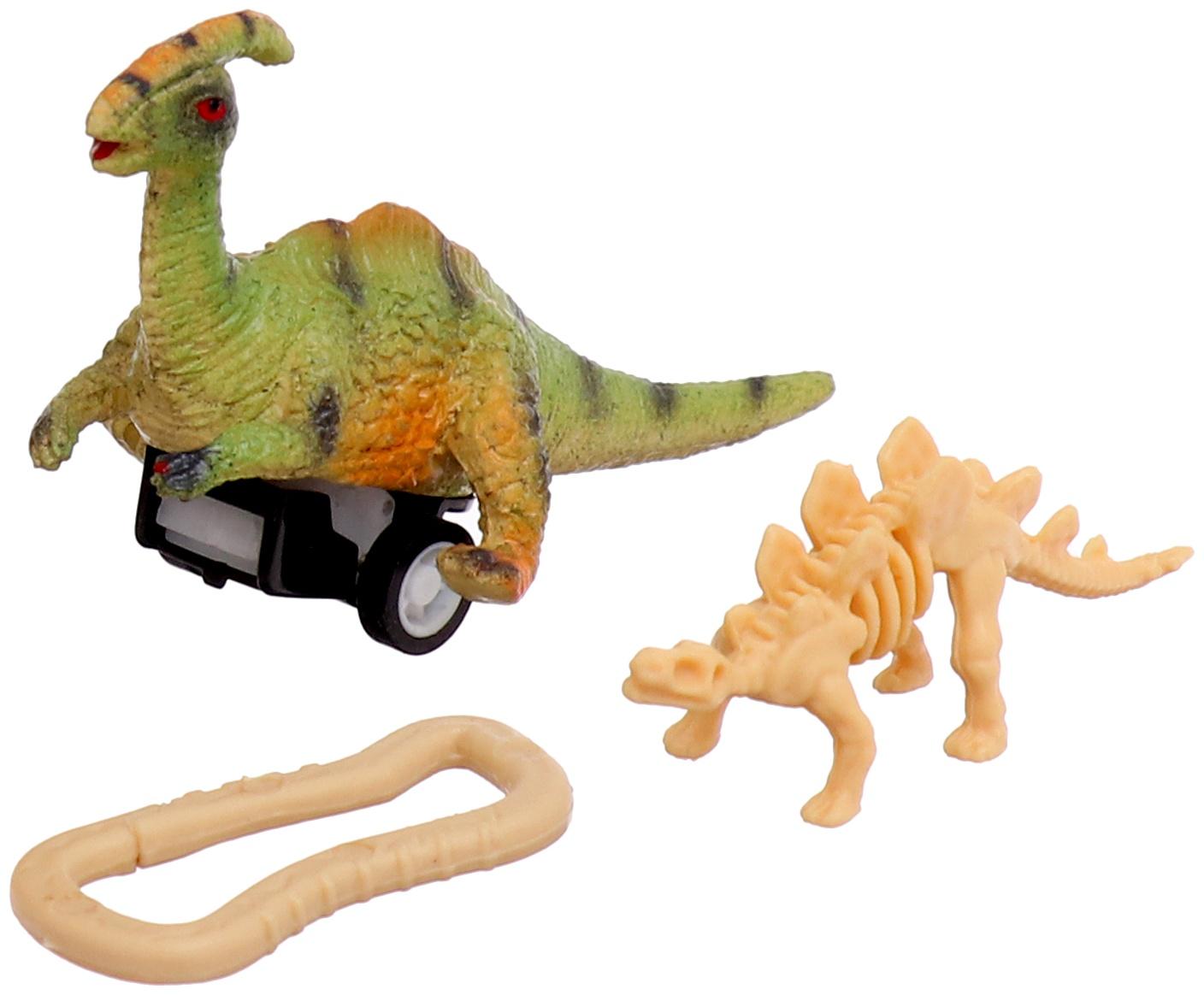 Игрушка-сюрприз «Диночереп», инерционная машинка, 12 видов