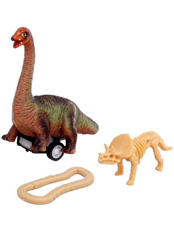 Игрушка-сюрприз «Диночереп», инерционная машинка, 12 видов