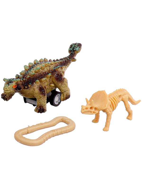 Игрушка-сюрприз «Диночереп», инерционная машинка, 12 видов