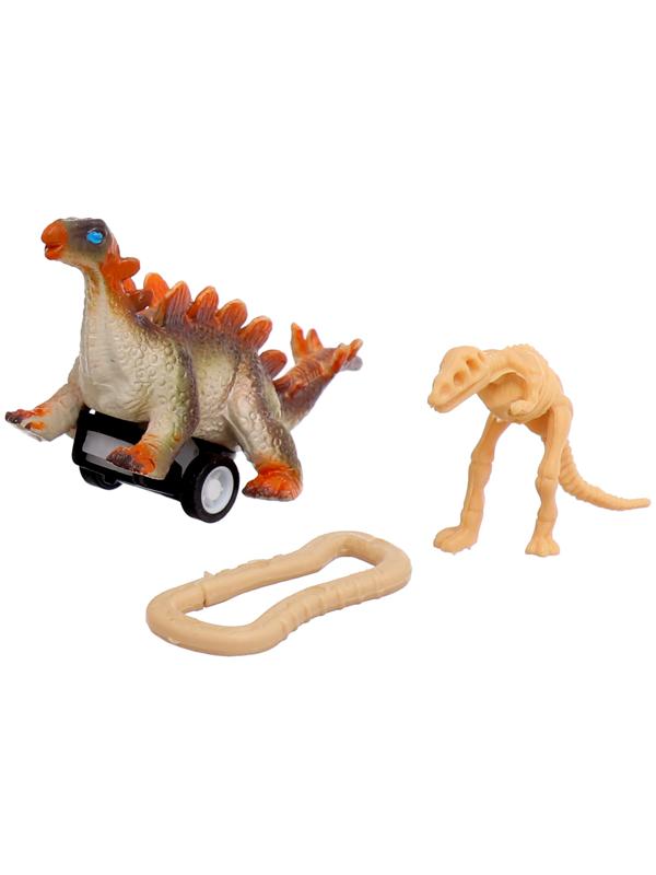 Игрушка-сюрприз «Диночереп», инерционная машинка, 12 видов