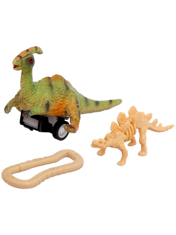 Игрушка-сюрприз «Диночереп», инерционная машинка, 12 видов