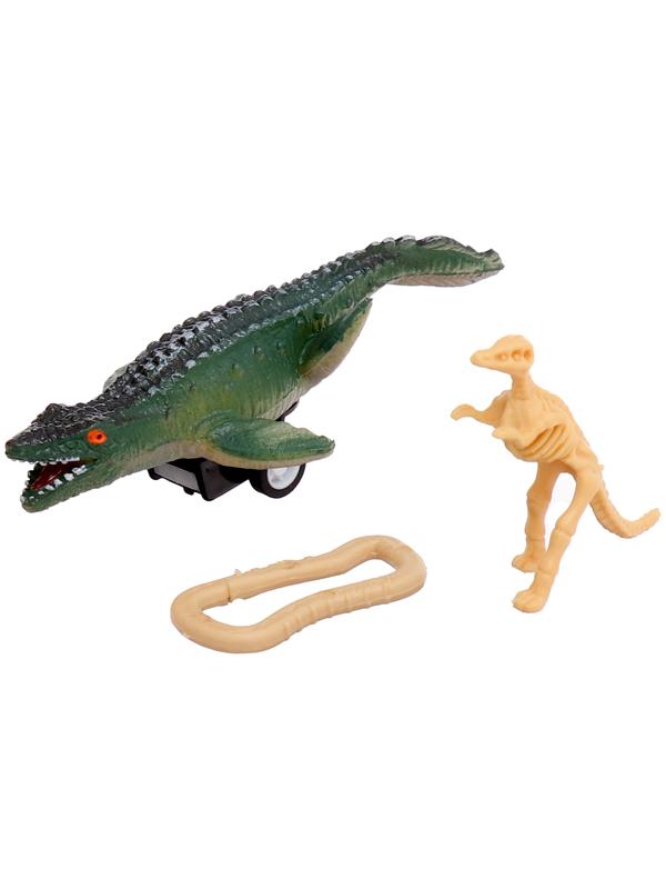 Игрушка-сюрприз «Диночереп», инерционная машинка, 12 видов