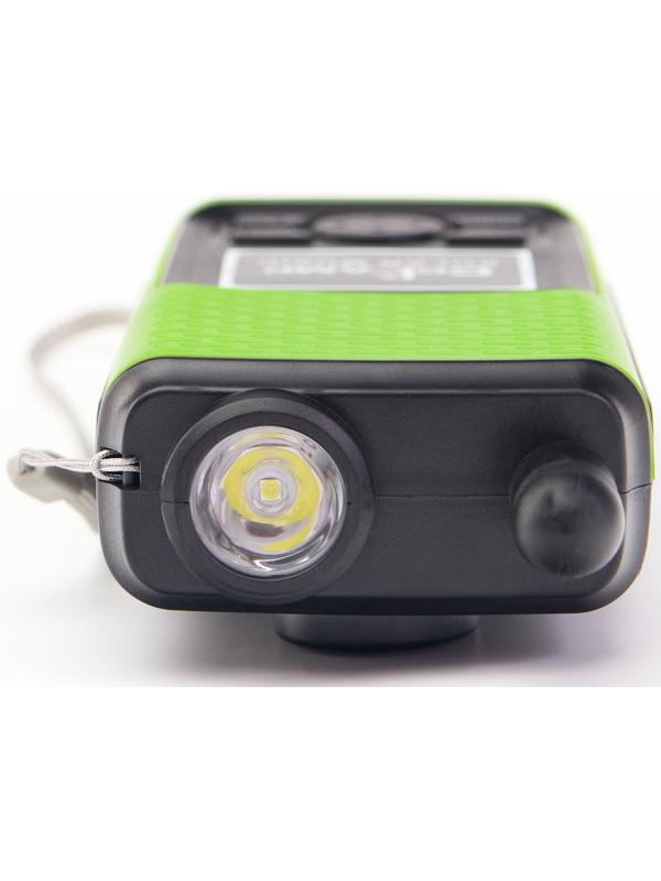 Портативная колонка, радио, фонарь, АКБ 1500 мАч, с солнечной батареей, зелёный