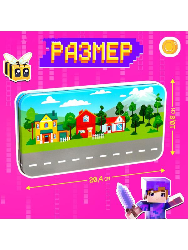 Магнитный набор «Крафтики», в металлической коробке