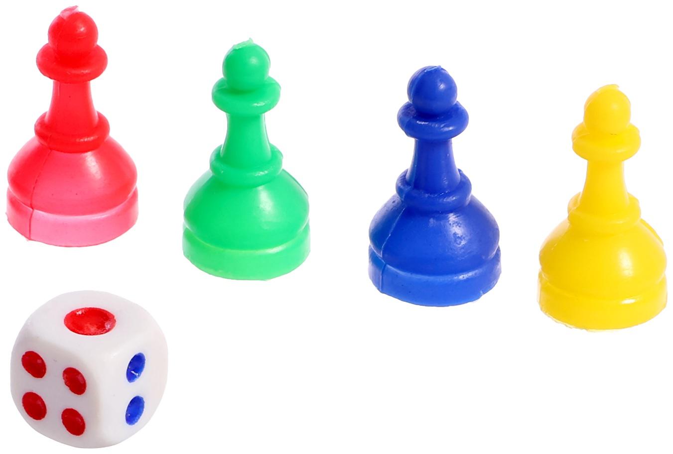 Настольная игра - бродилка «Волшебное адвент-приключение», 2-4 игрока, 3+