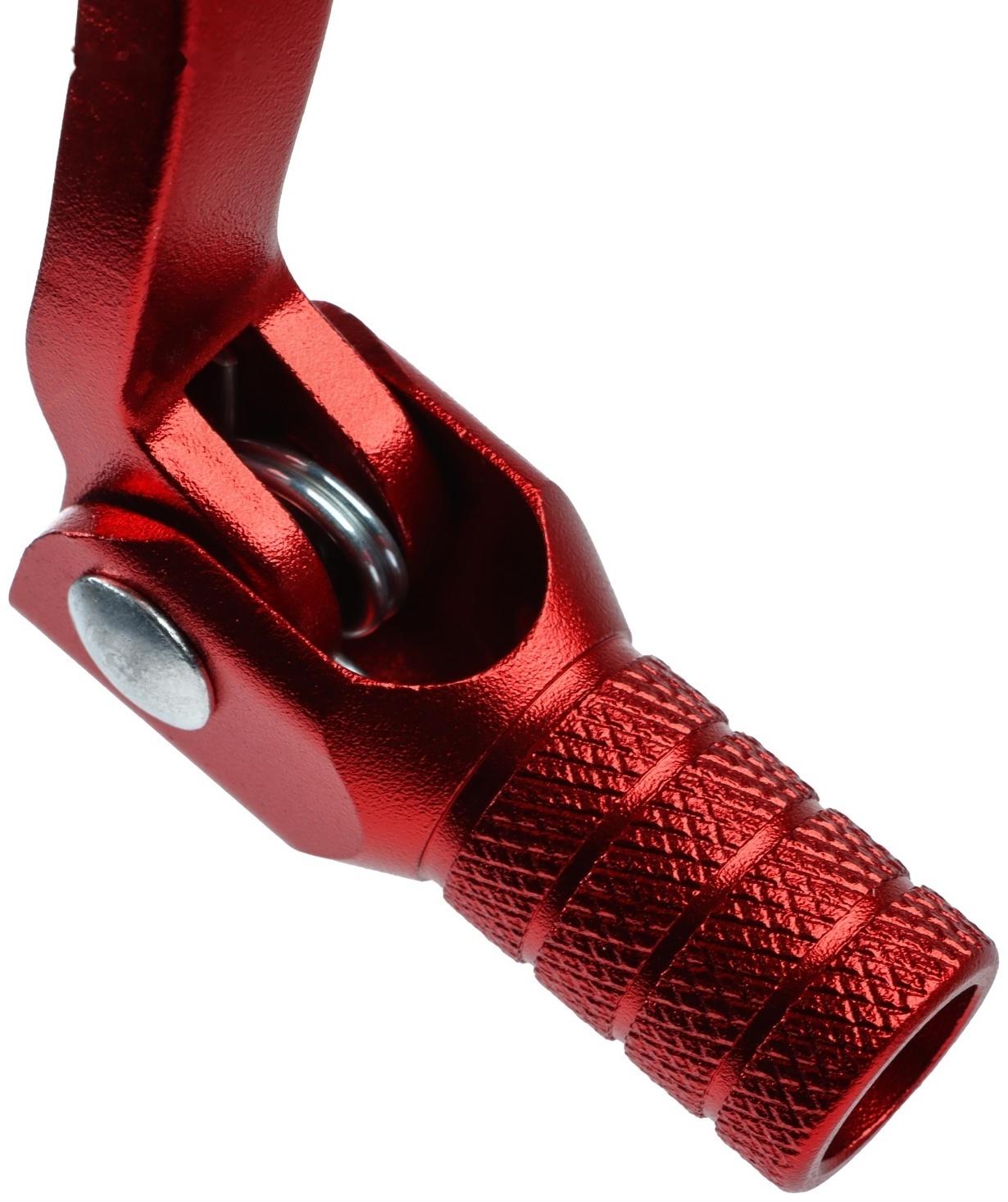 Рычаг переключения передач, складной, 135×54 мм, посадочное 10 мм, красный