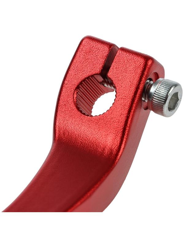 Рычаг переключения передач, складной, 135×54 мм, посадочное 10 мм, красный