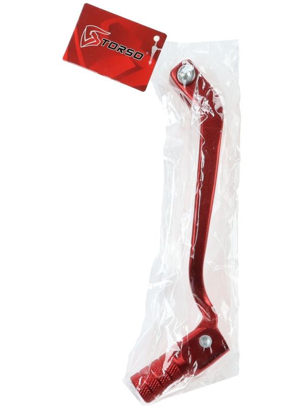 Рычаг переключения передач, складной, 135×54 мм, посадочное 10 мм, красный