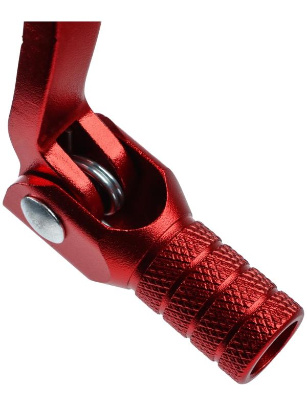 Рычаг переключения передач, складной, 135×54 мм, посадочное 10 мм, красный