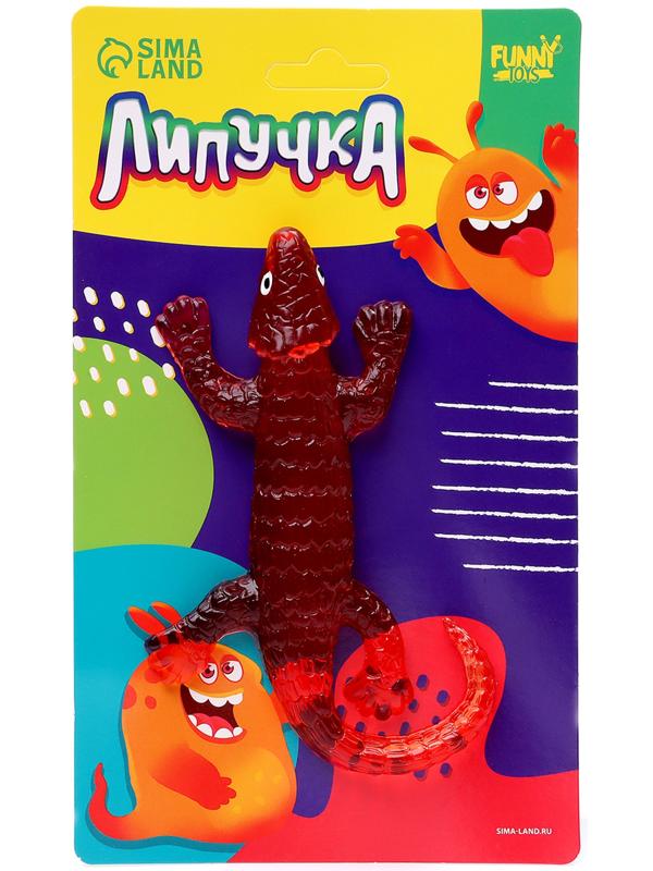 Липучка «Ящерка», МИКС, на блистере