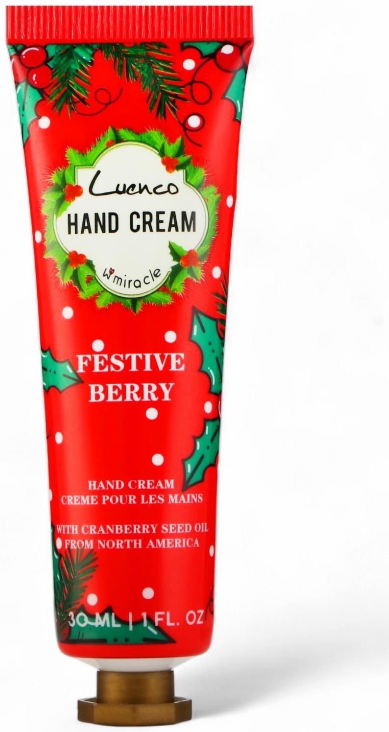 Набор новогодних кремов для рук по 30 мл, 3 шт