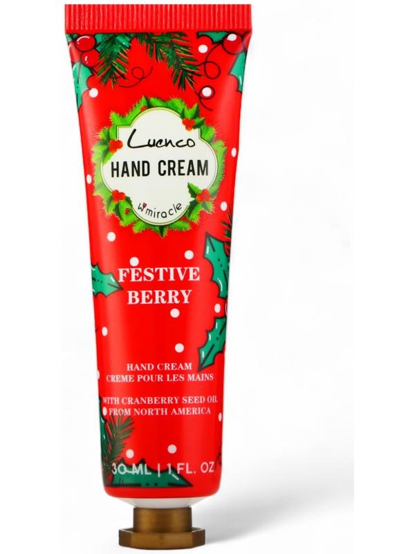 Набор новогодних кремов для рук по 30 мл, 3 шт