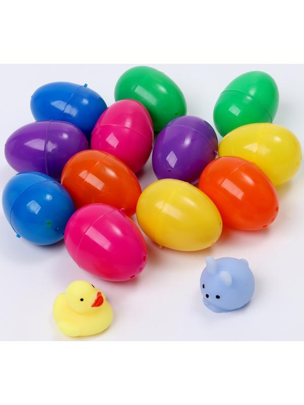 Антистресс сквиш мялка с сюрпризом «Сердце» в яйце, в шоубоксе