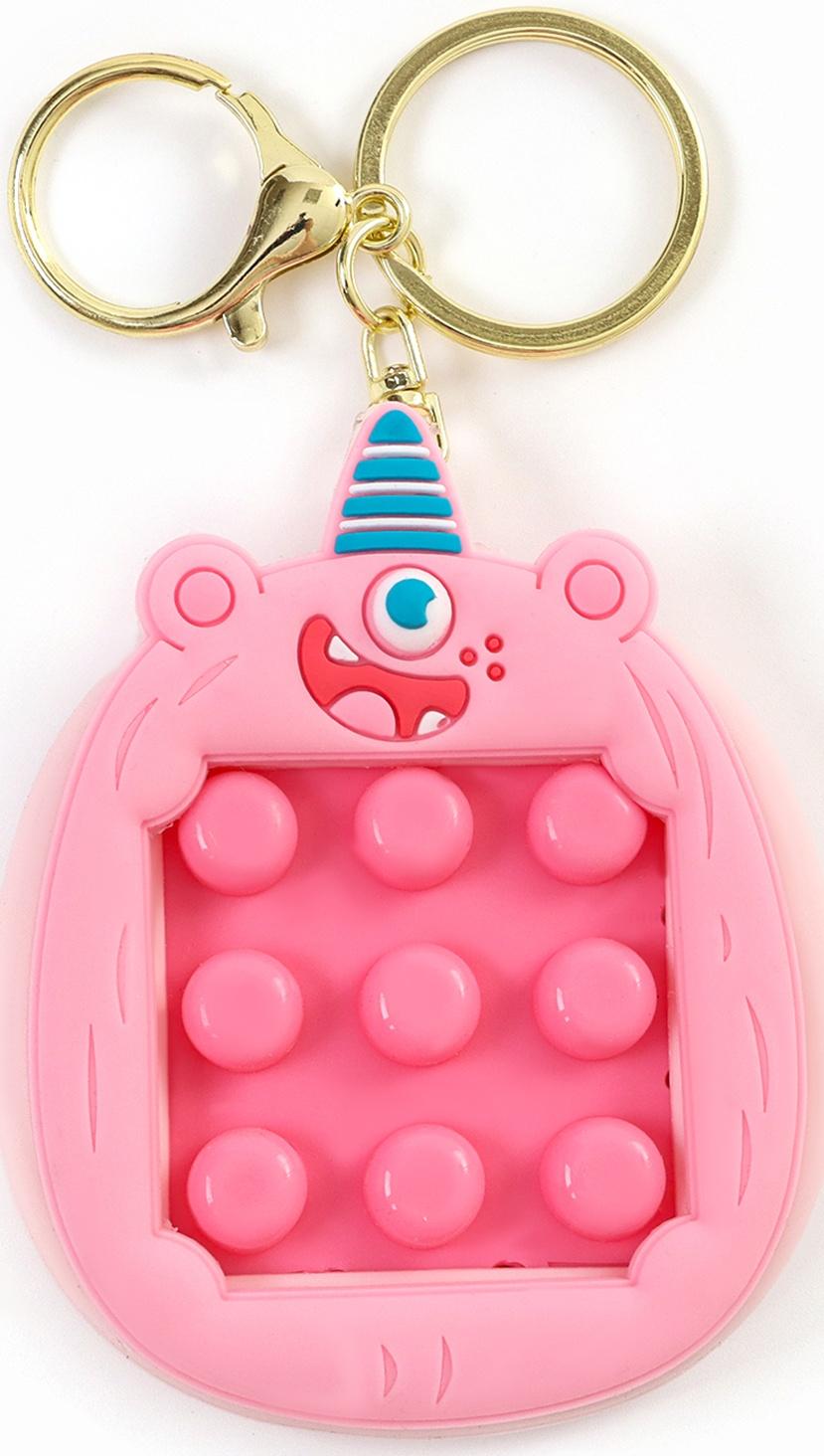 Головоломка POP IT брелок детский «Монстр», антистресс, виды МИКС