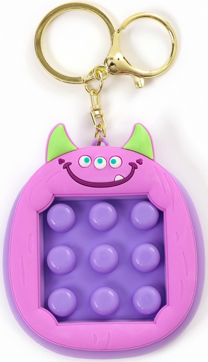 Головоломка POP IT брелок детский «Монстр», антистресс, виды МИКС