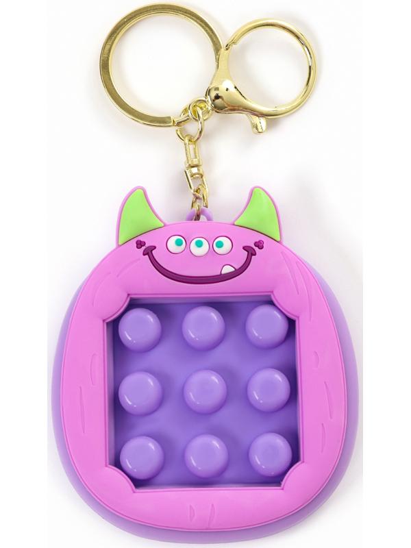 Головоломка POP IT брелок детский «Монстр», антистресс, виды МИКС