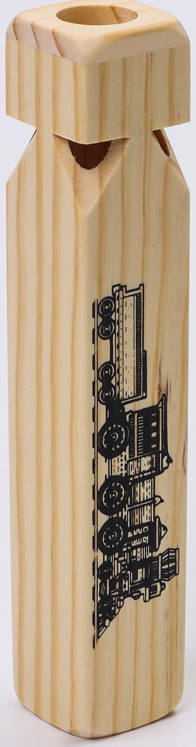 Свисток деревянный «Поезд» 19×3.3×3.3 см