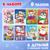 Макси - пазлы 8 в 1 «Ждут зверята Новый год», 48 деталей