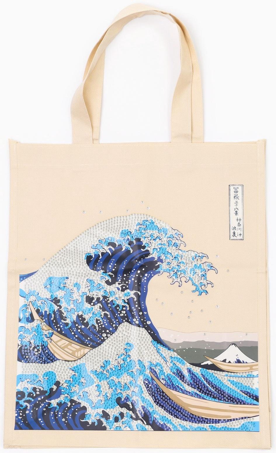 Алмазная мозаика на шоппере для детей «Волна», набор для творчества