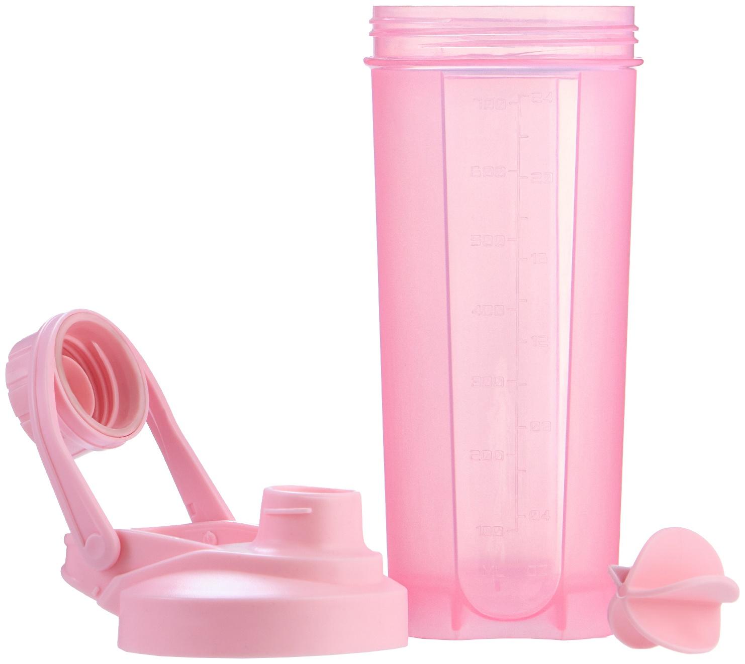 Шейкер спортивный для коктейлей, спортивного питания, 700 мл, PowerPlus, 23.5 х 11 см