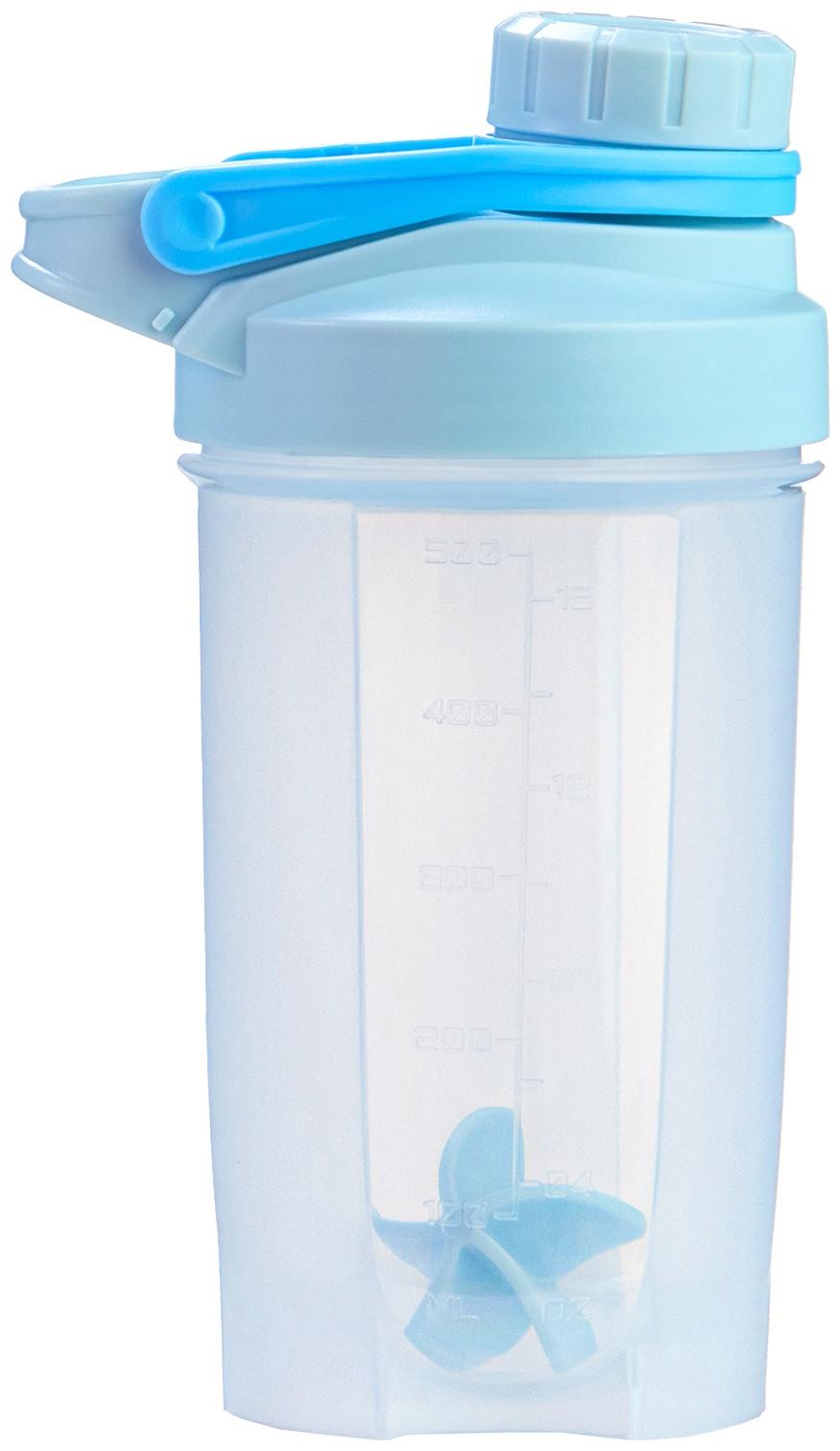 Шейкер спортивный для коктейлей, спортивного питания, 500 мл, Power, 18.5 х 11 см