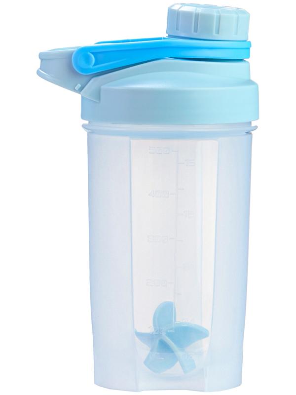 Шейкер спортивный для коктейлей, спортивного питания, 500 мл, Power, 18.5 х 11 см