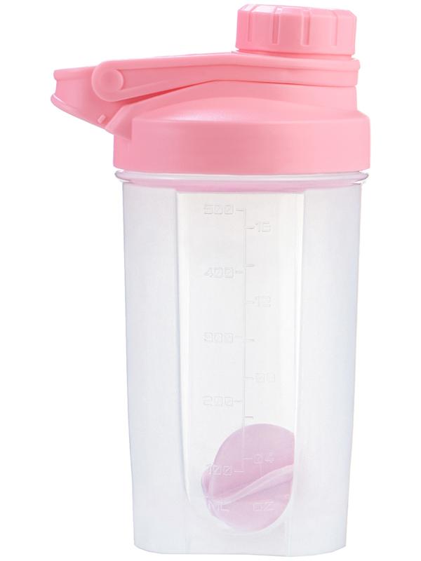 Шейкер спортивный для коктейлей, спортивного питания, 500 мл, Power, 18.5 х 11 см
