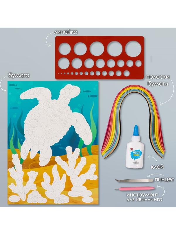 Набор для квиллинга 170 полосок с инструментами 